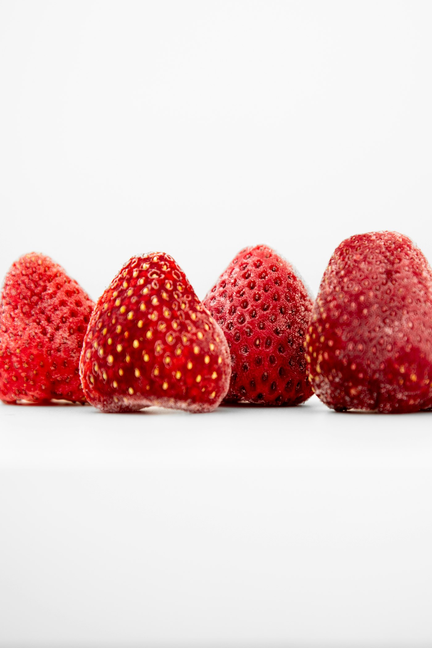 Frozen strawberries